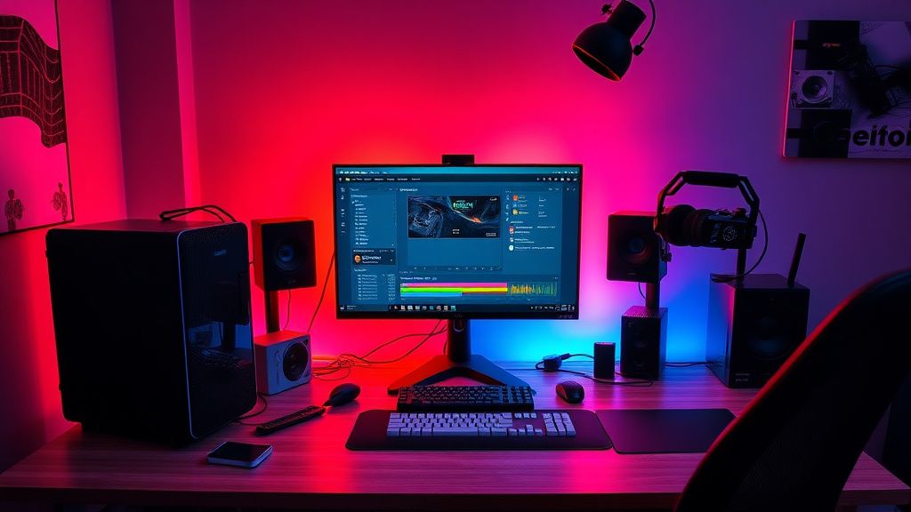 Single PC streaming setup with OBS and capture card for 4K gameplay